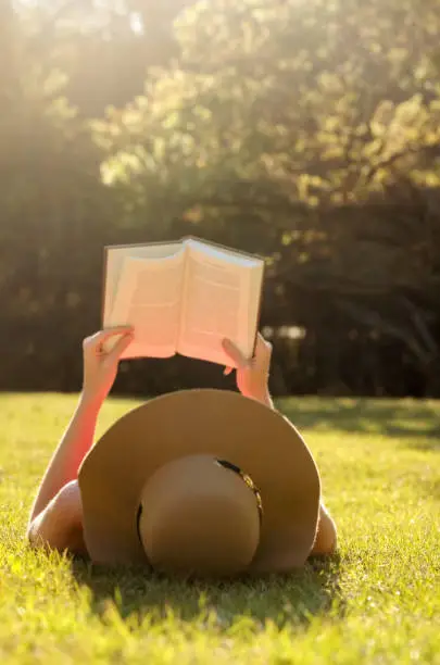 Wat is literatuur? lezen in de zon