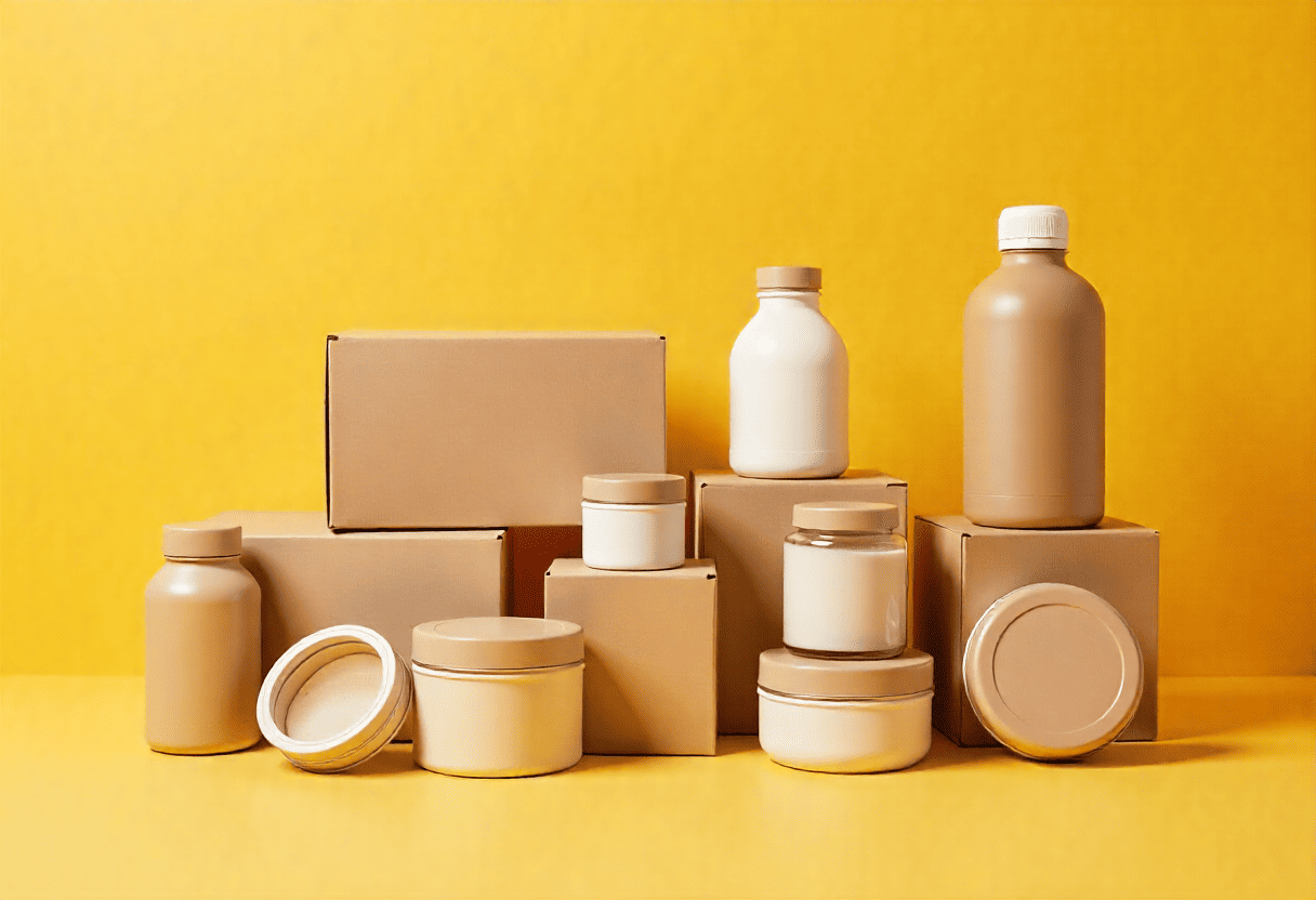 verschillende soorten katronne verpakkingen