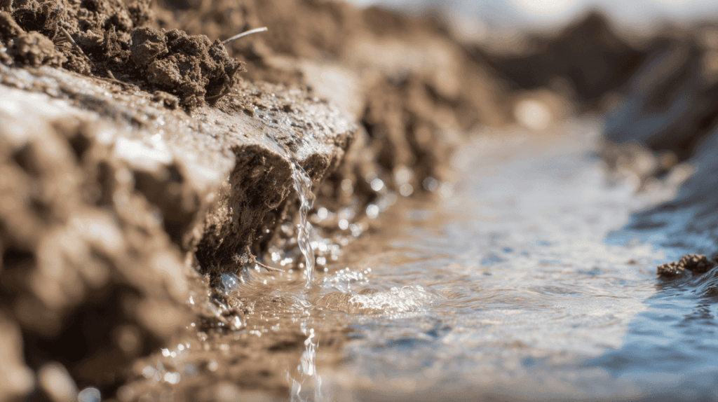 grondwater land modder