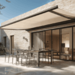 zonwering thuis terras scherenarmmarkisen